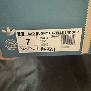 Adidas Bad Bunny Gazelle Indoor - Teal